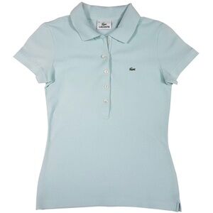 Lacoste Vintage Aqua Women’s Polo Shirt